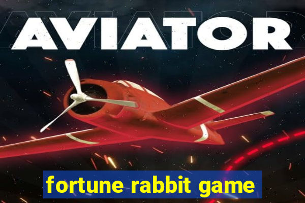 fortune rabbit game